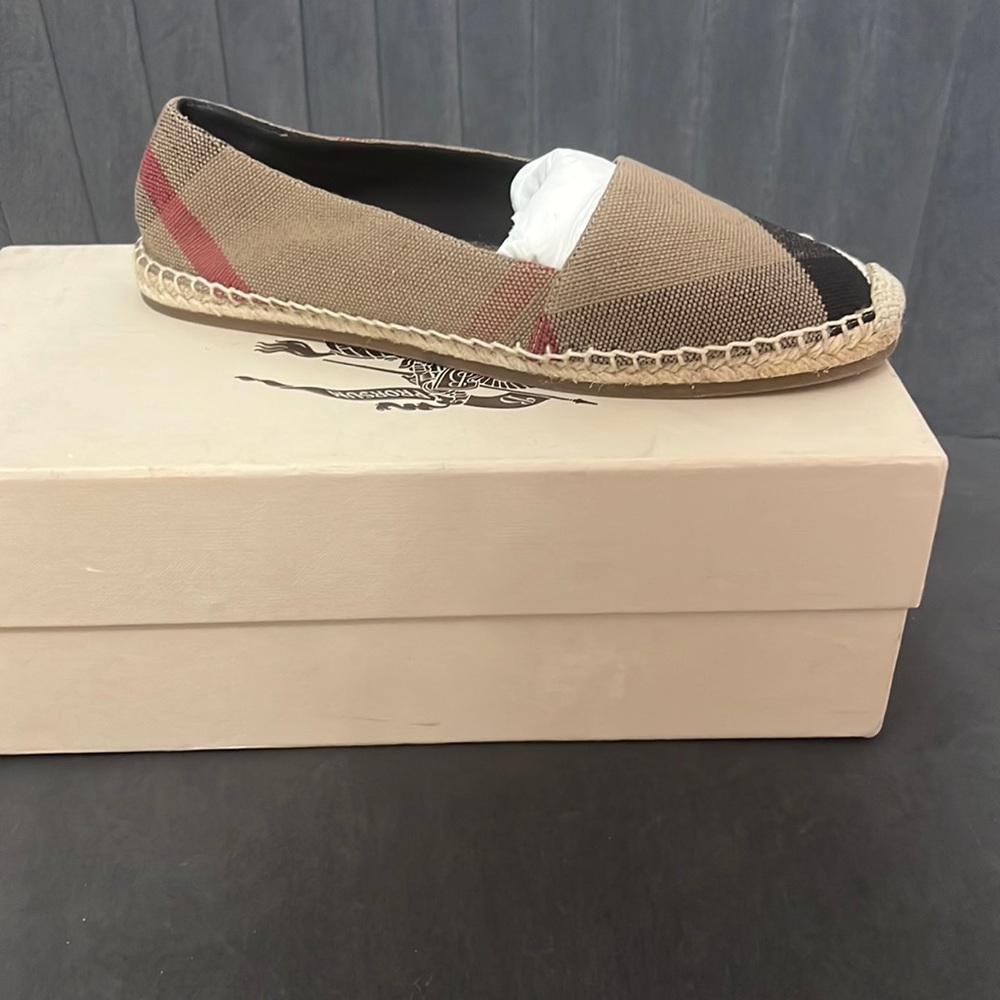 Woman burberry espadrilles